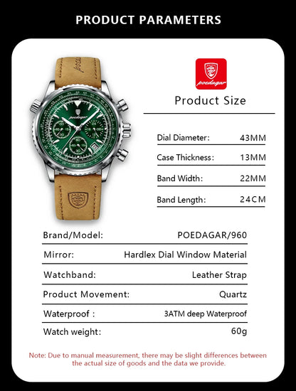 Poedagar 960 Luxury Watch